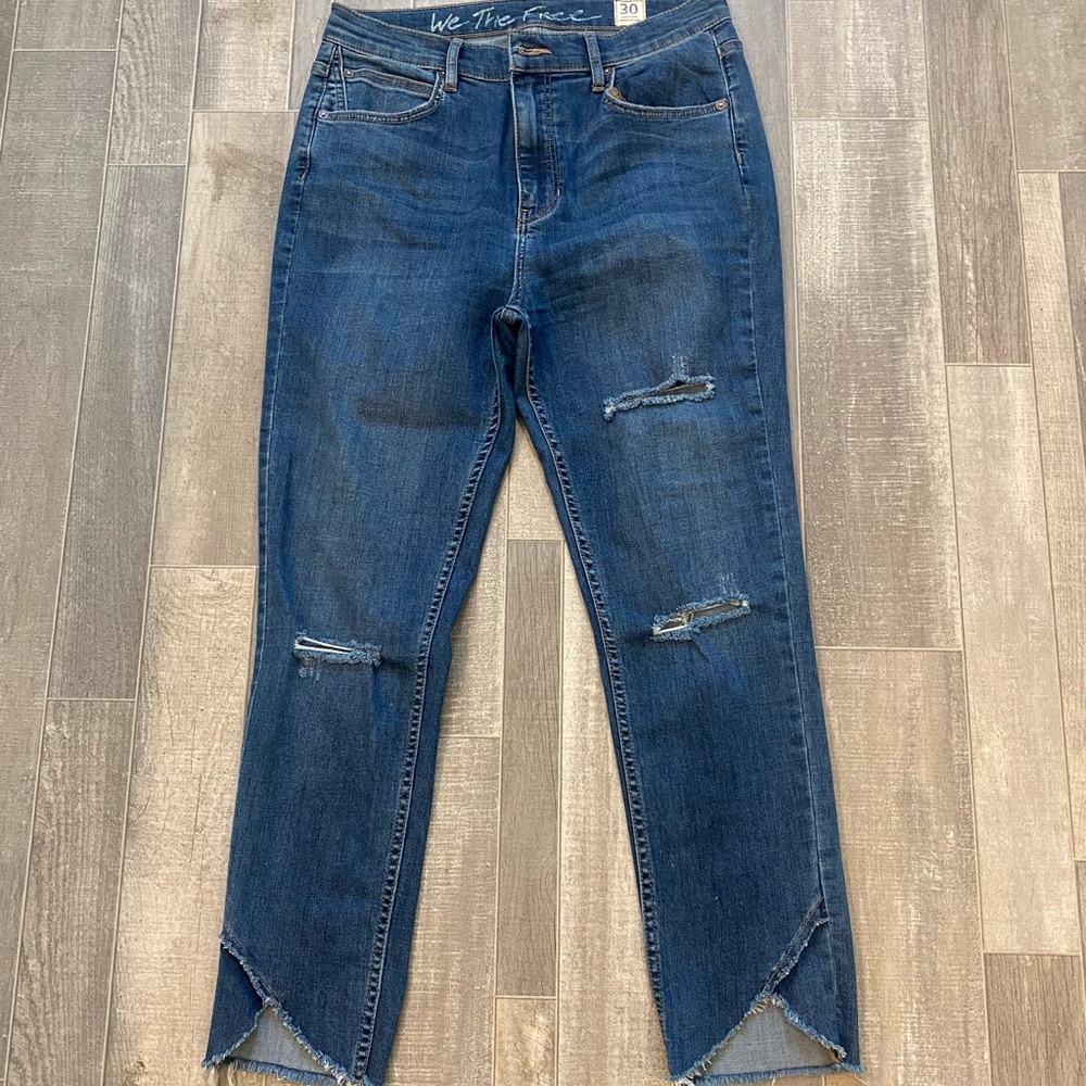 We the Free Distressed Jean